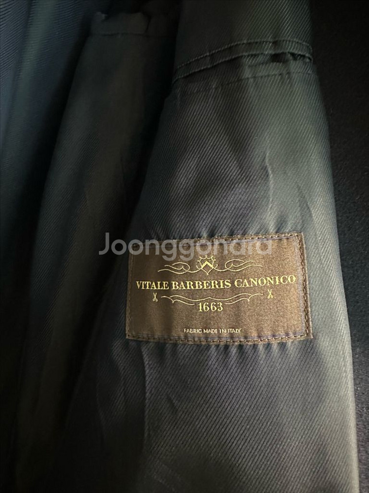 링자켓 발마칸 52사이즈 네이비--2