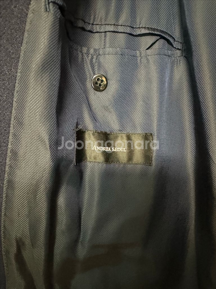 링자켓 발마칸 52사이즈 네이비--3