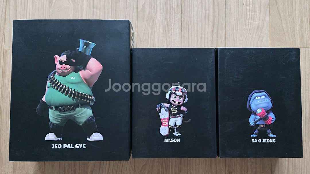 날아라 슈퍼보드 액션 피규어 3종 팝니다.--0