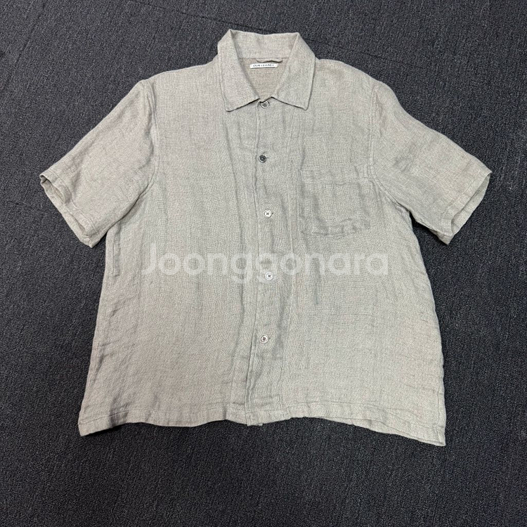 아워레가시 린넨 BOX 셔츠--0