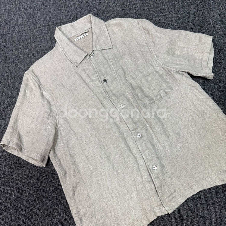 아워레가시 린넨 BOX 셔츠--1