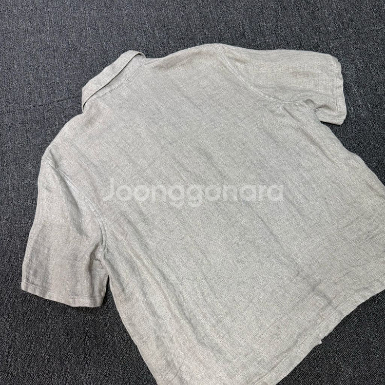 아워레가시 린넨 BOX 셔츠--5