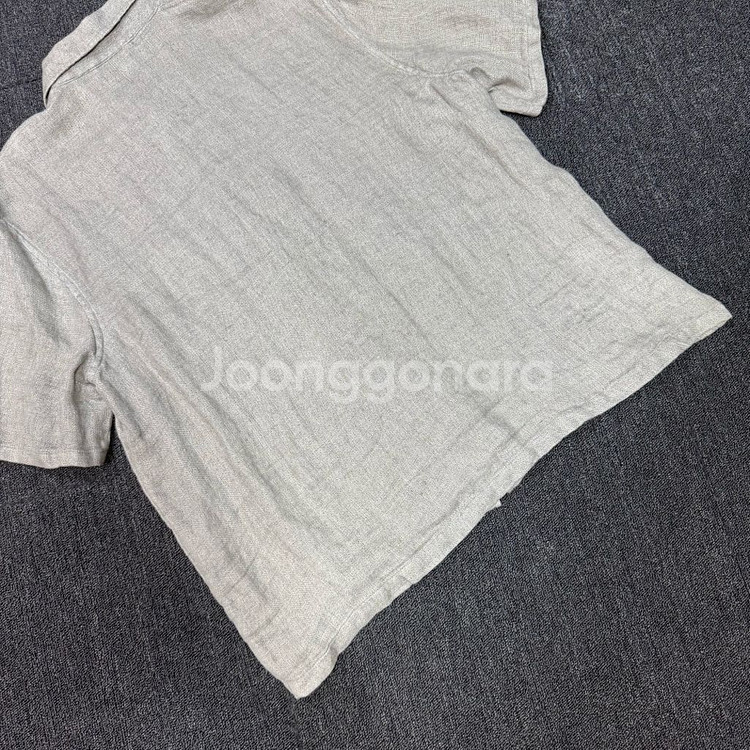 아워레가시 린넨 BOX 셔츠--6