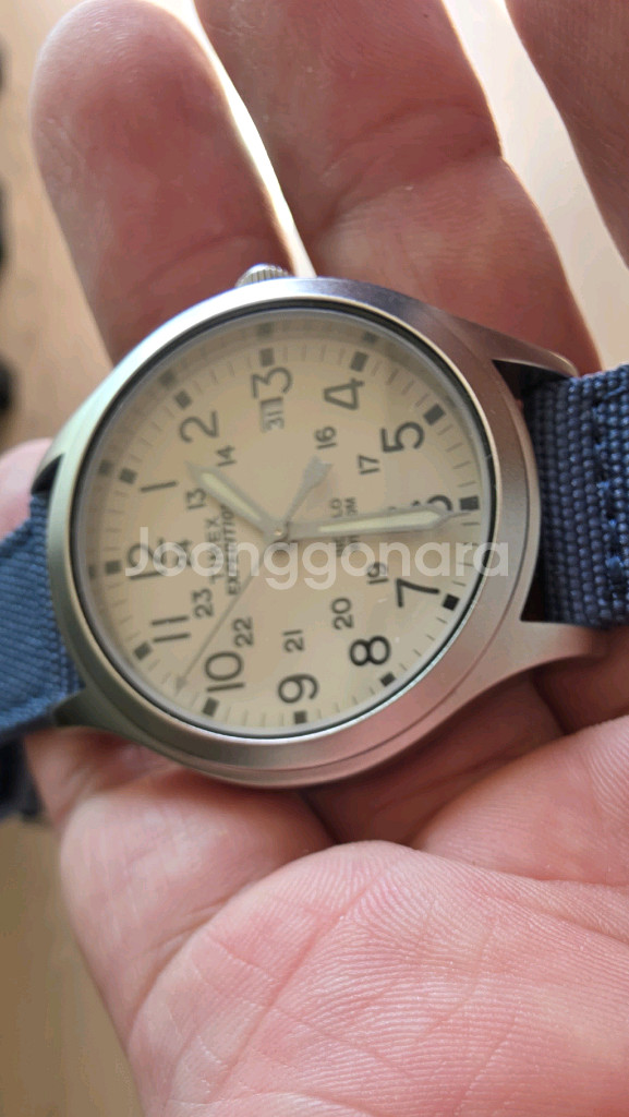 [가격인하] 타이맥스 익스페디션 36mm 블루나토--3