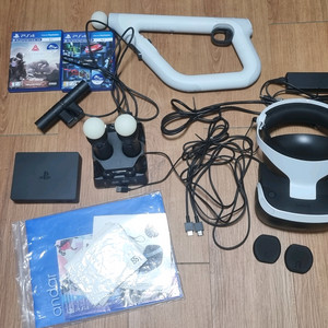 PSVR (PS4,PS5용) 세트3번 및 추가 구성품