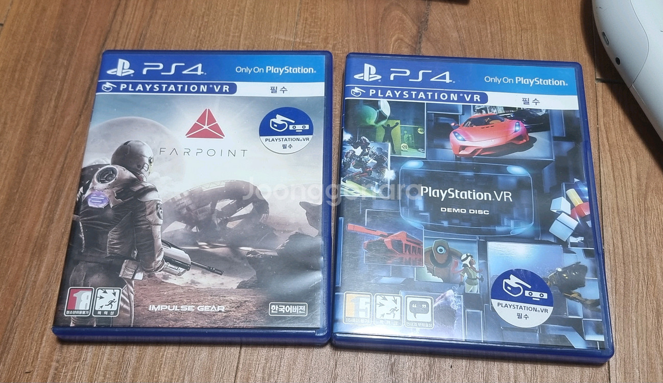 PSVR (PS4,PS5용) 세트3번 및 추가 구성품--4