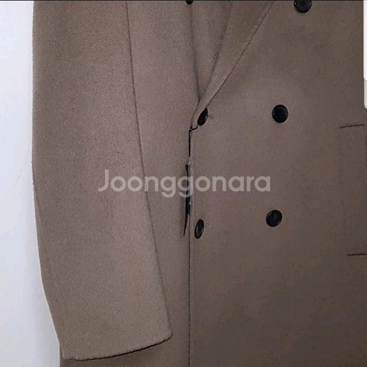 새제품) 클럽모나코 핸드메이드 더블 코트 110--4