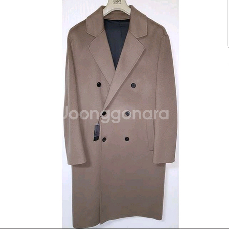 새제품) 클럽모나코 핸드메이드 더블 코트 110--0