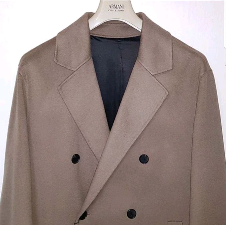 새제품) 클럽모나코 핸드메이드 더블 코트 110--1