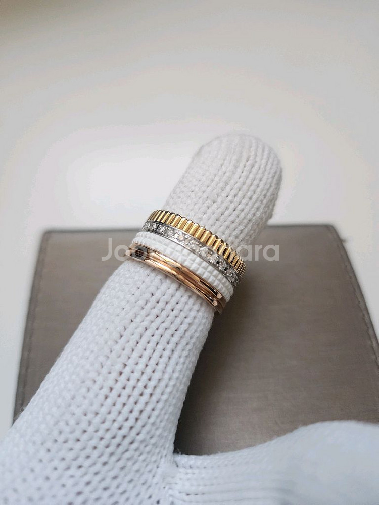 부쉐론 콰트로링 화이트에디션 다이아 라지--0