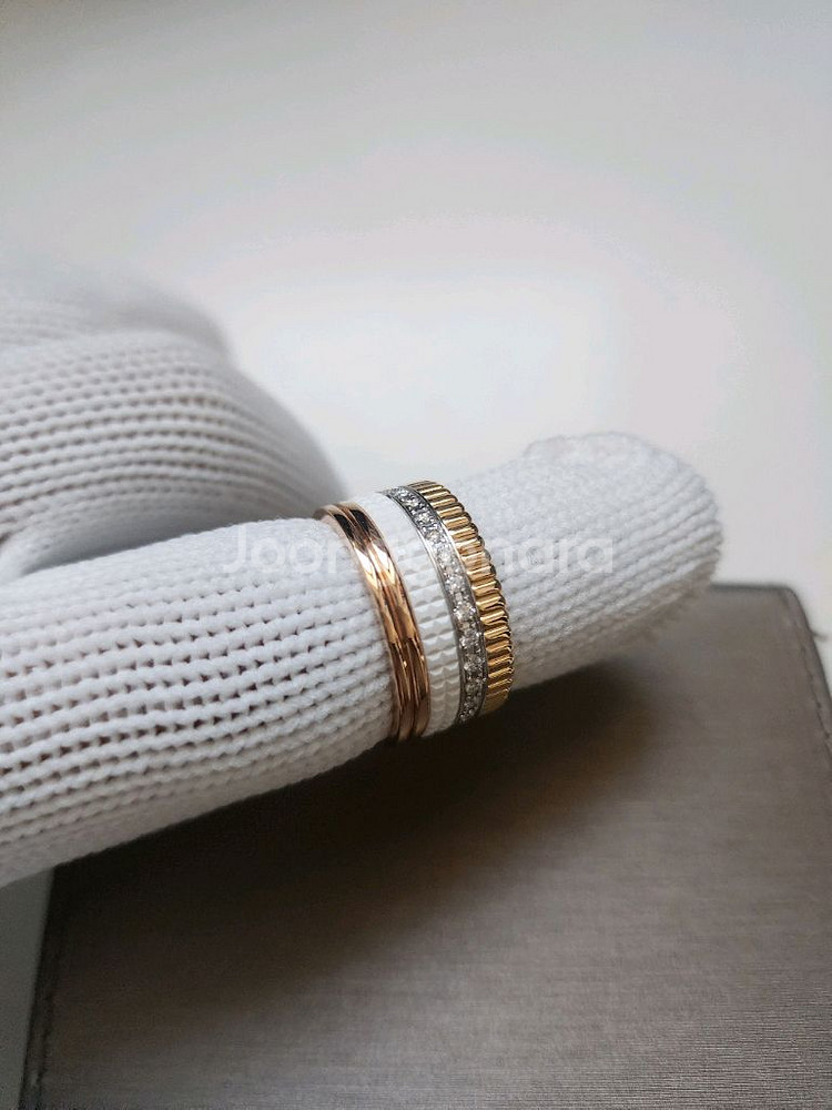 부쉐론 콰트로링 화이트에디션 다이아 라지--2