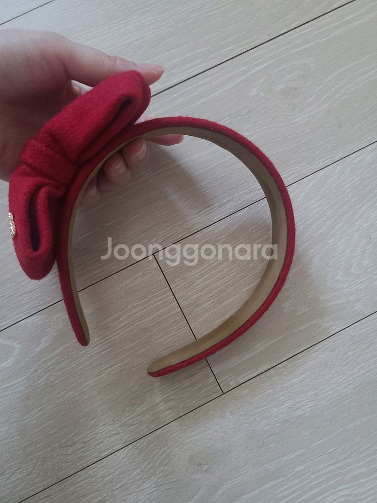 빈폴 여아 머리띠 헤어밴드--1