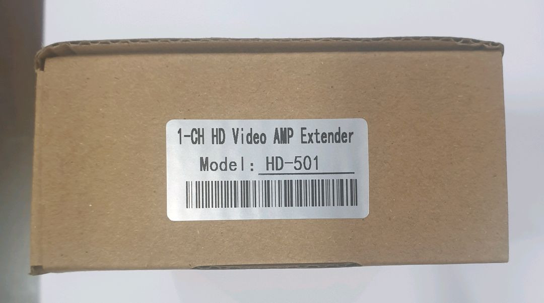 CCTV 비디오 신호 증폭기 2개 새제품 이미지