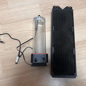 싸이오닉 210mm QL 펌프 + 360 라디에이터