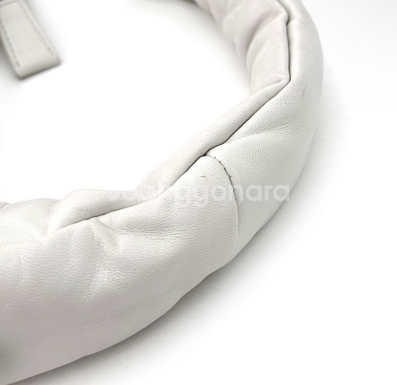 프라다 패딩 소프트 나파 미니백 핸드백 크로스백 화이트--7