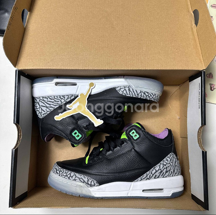 [GS. 235] 조던3 일렉트릭 그린--8