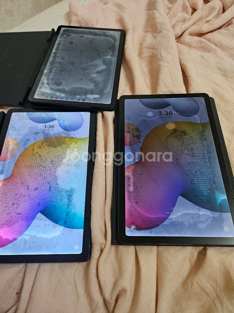 고장난 갤럭시 탭 s6 lite sm-p615n LTE--5