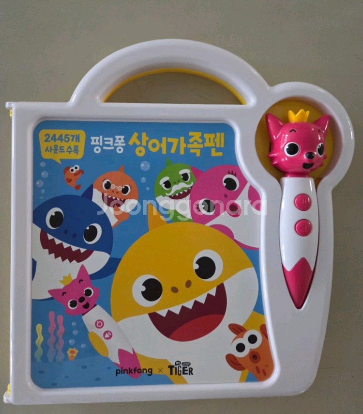핑크퐁상어가족펜퓨처북아기책아기장난감--0