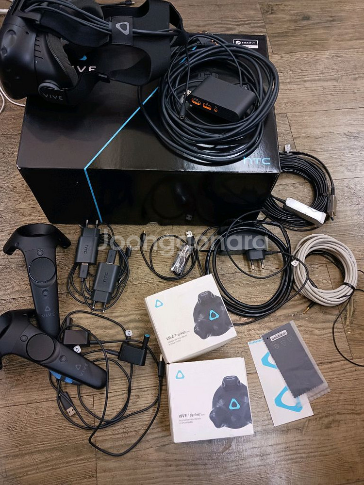htc vive 바이브 vr +트래커2개--1