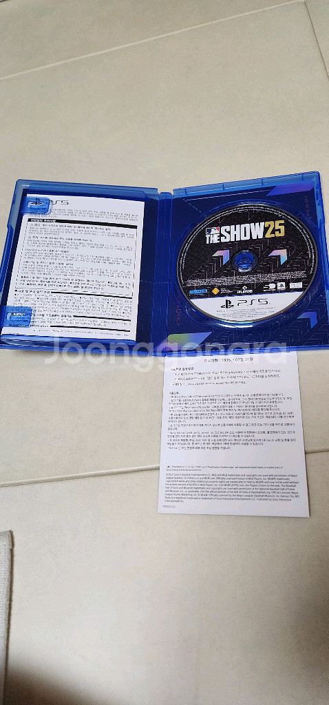 PS5 MLB더쇼25 택포 50000 코드 미사용--1