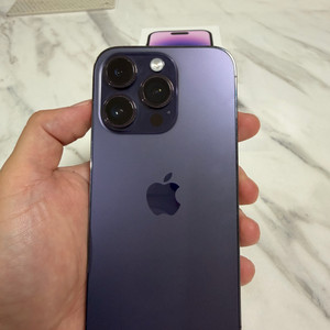 (배터리 신품)아이폰14프로 256G 딥퍼플
