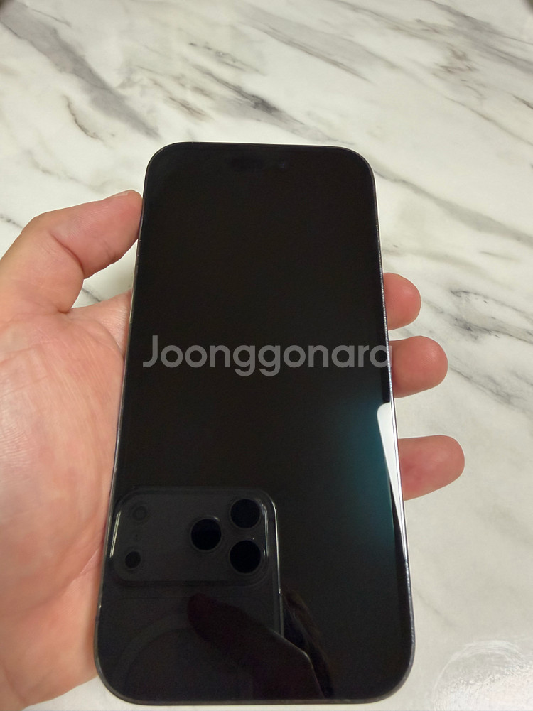 (배터리 신품)아이폰14프로 256G 딥퍼플--7