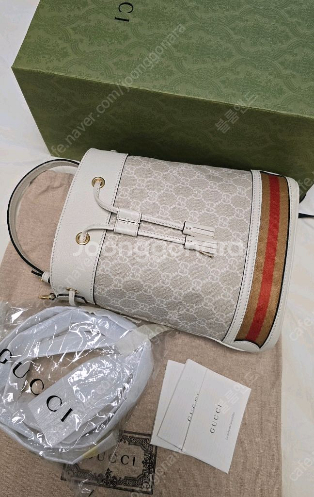GUCCI 구찌 오피디아 GG 버킷백 스몰 (급처분)--8