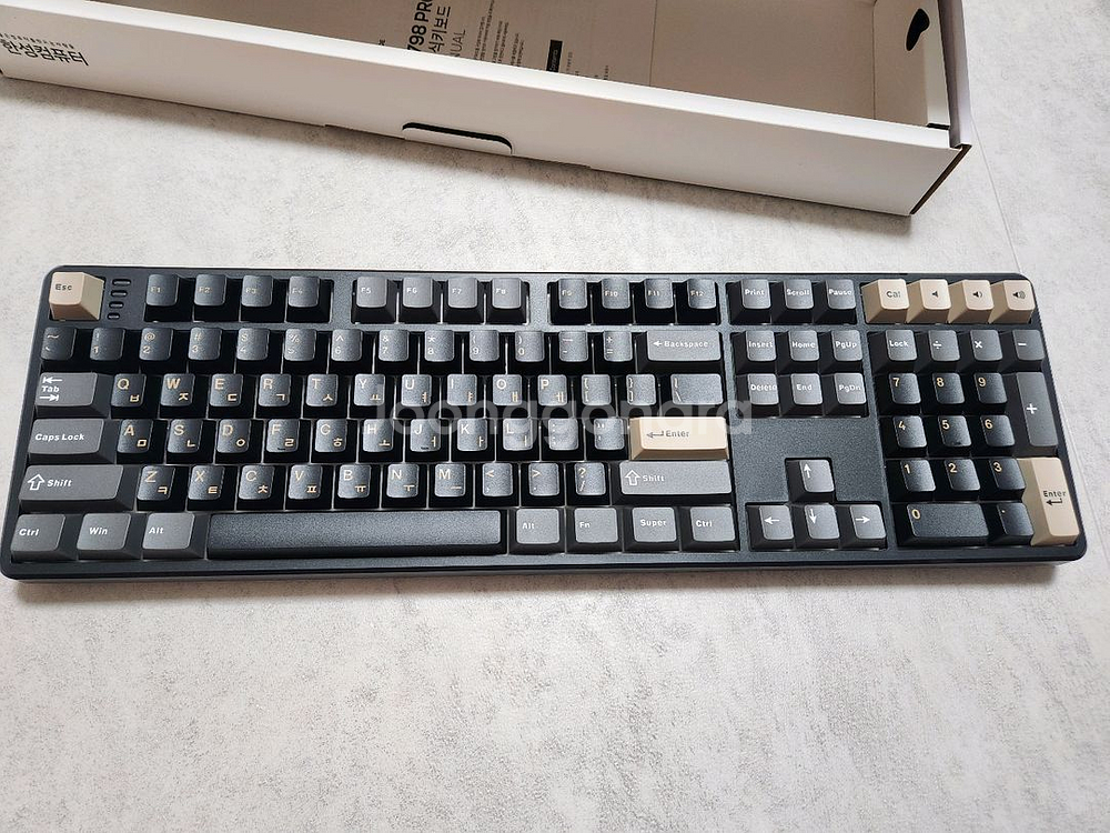 한성 gk798pro 로얄블랙 키보드 문라이트--0