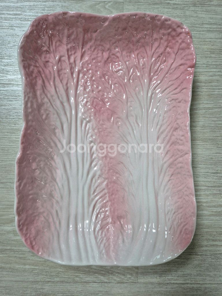 배추모양 그릇 2p (미사용)--2