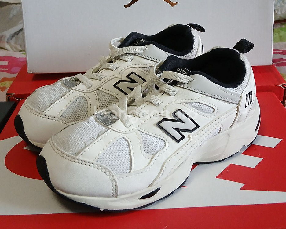 뉴발란스키즈 878화이트 185운동화--0