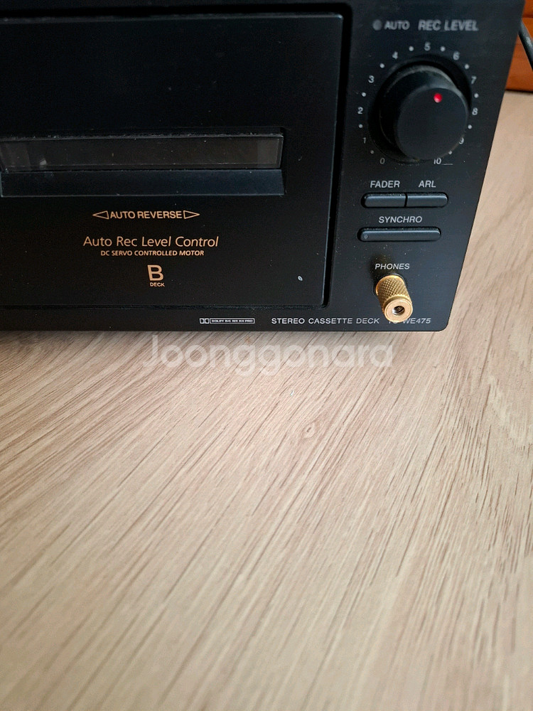 sony 스테레오 카세트 데크 TC-WE475--3