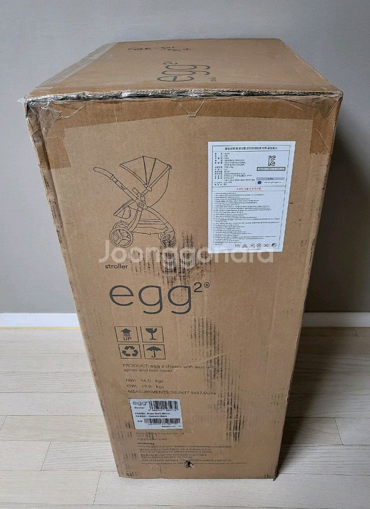[미개봉]에그2 하이엔드 디럭스 유모차 다이아몬드블랙--1