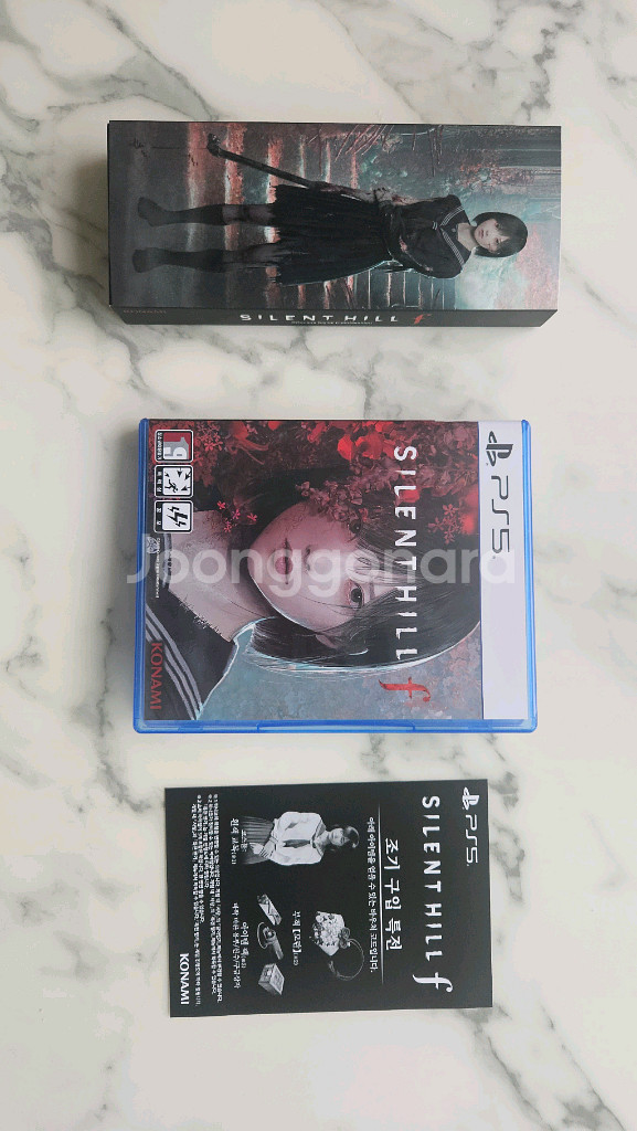 사일런트 힐 F PS5 디스크 팝니다(볼펜,코드포함)--0