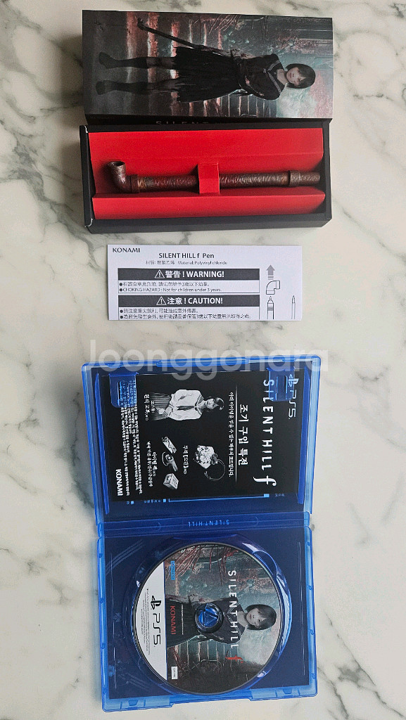 사일런트 힐 F PS5 디스크 팝니다(볼펜,코드포함)--1