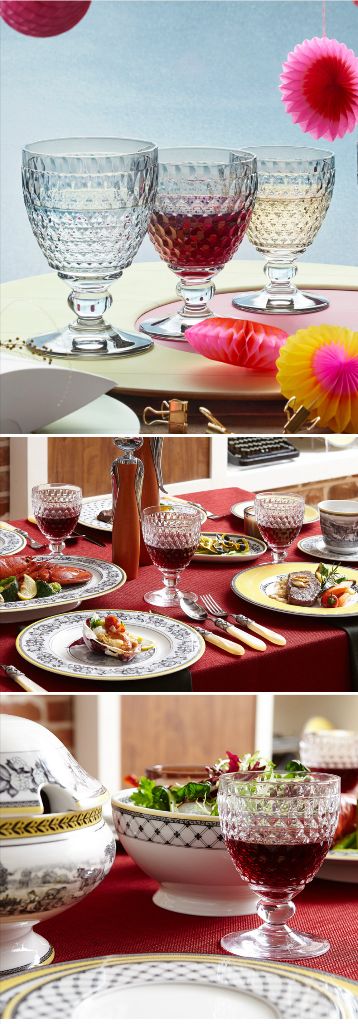 빌레로이앤보흐 새상품 보스턴 고블렛 310ml 3p B--1