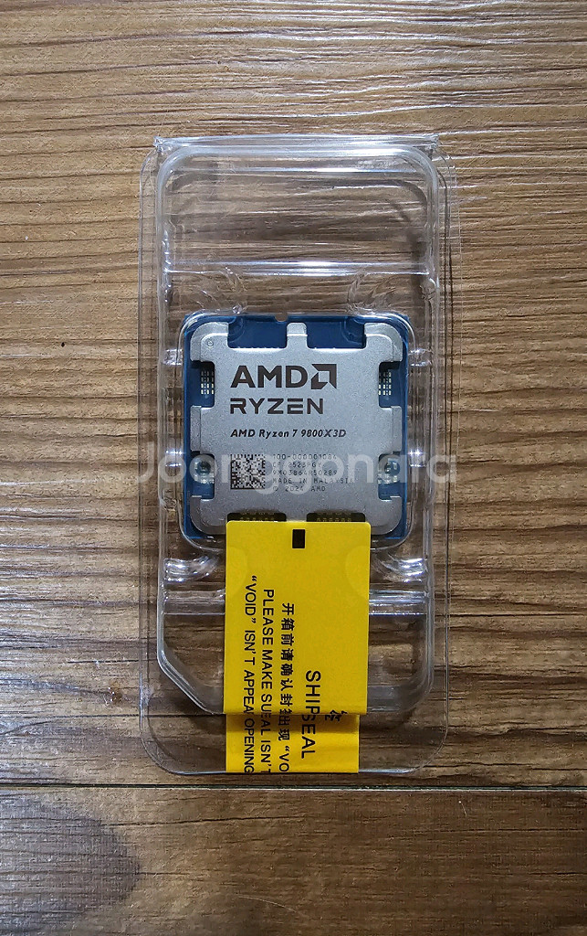AMD 라이젠 9800X3D 미개봉 새제품--0