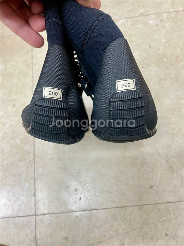 마레스 클레식부츠 5mm 260 다이빙부츠--2