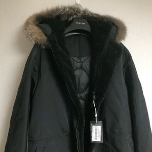 (새상품) 타임 옴므 TIME HOMME 여우털 패딩