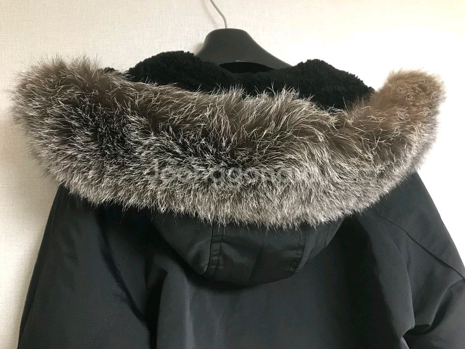 (새상품) 타임 옴므 TIME HOMME 여우털 패딩--3