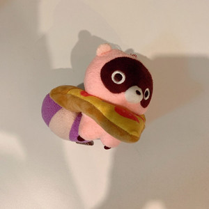 피자 도구리 인형 키링 가방고리
