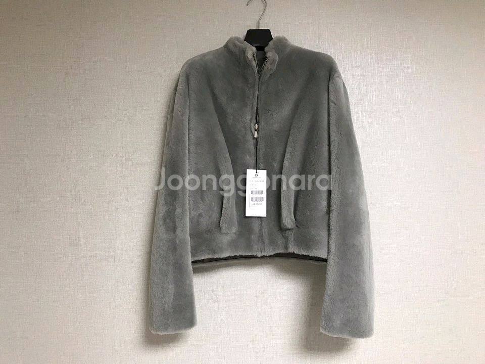 (새상품) Calvin Klein 모피 양가죽 무스탕--0