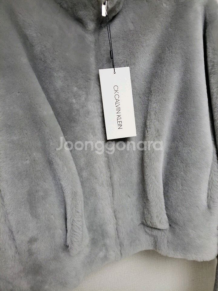 (새상품) Calvin Klein 모피 양가죽 무스탕--4