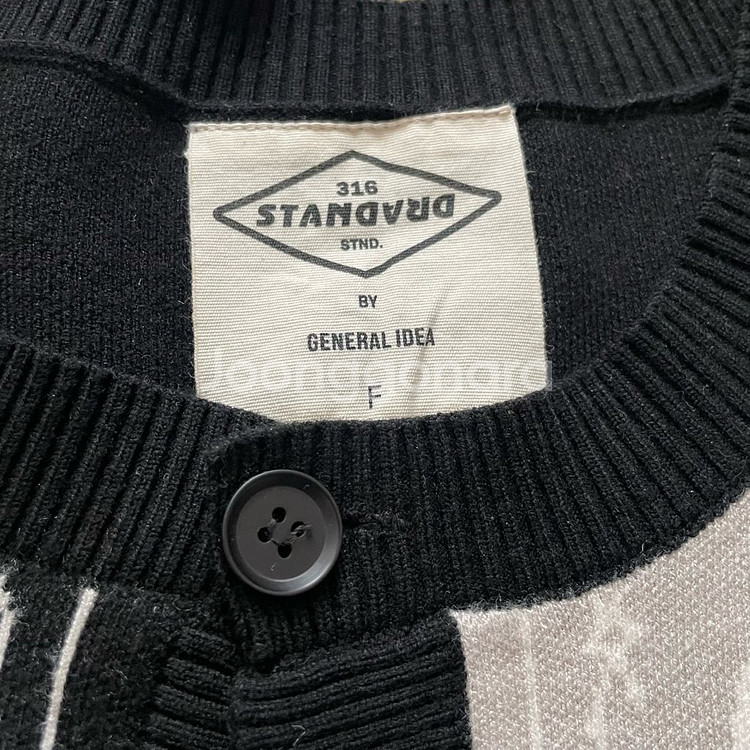 제너럴아이디어 블랙 페이즐리 가디건 Free 사이즈 G--7