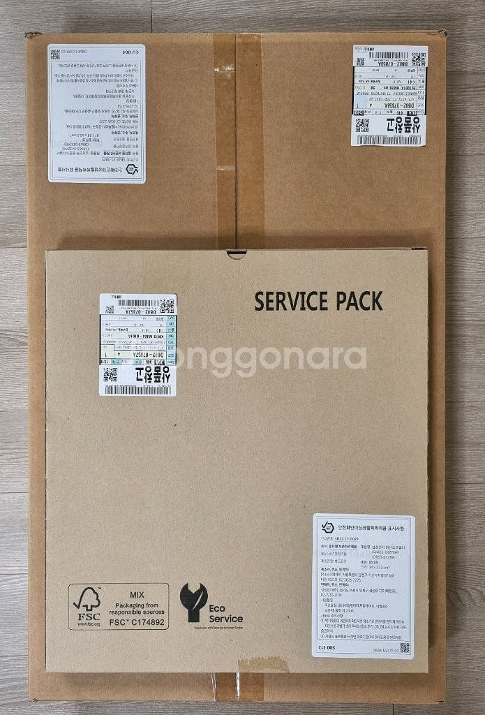 삼성 공기청정기 큐브 에어 펫 특A급--3