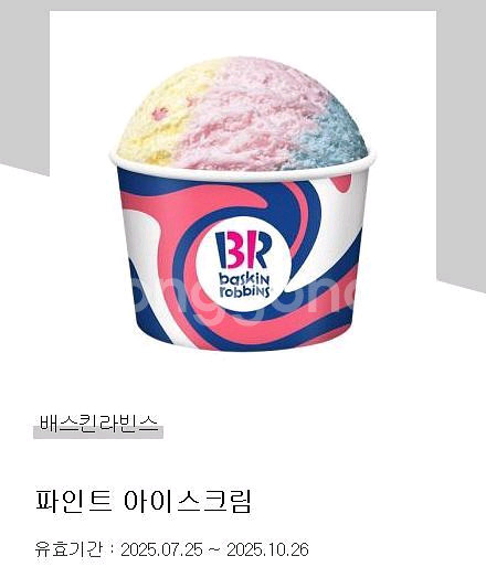 배스킨라빈스 파인트 아이스크림--0