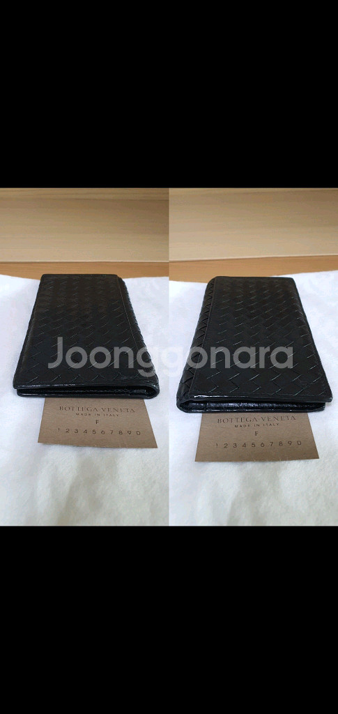 보테가베네타 장지갑 블랙 정품S급(감정O)루이비통구찌--6