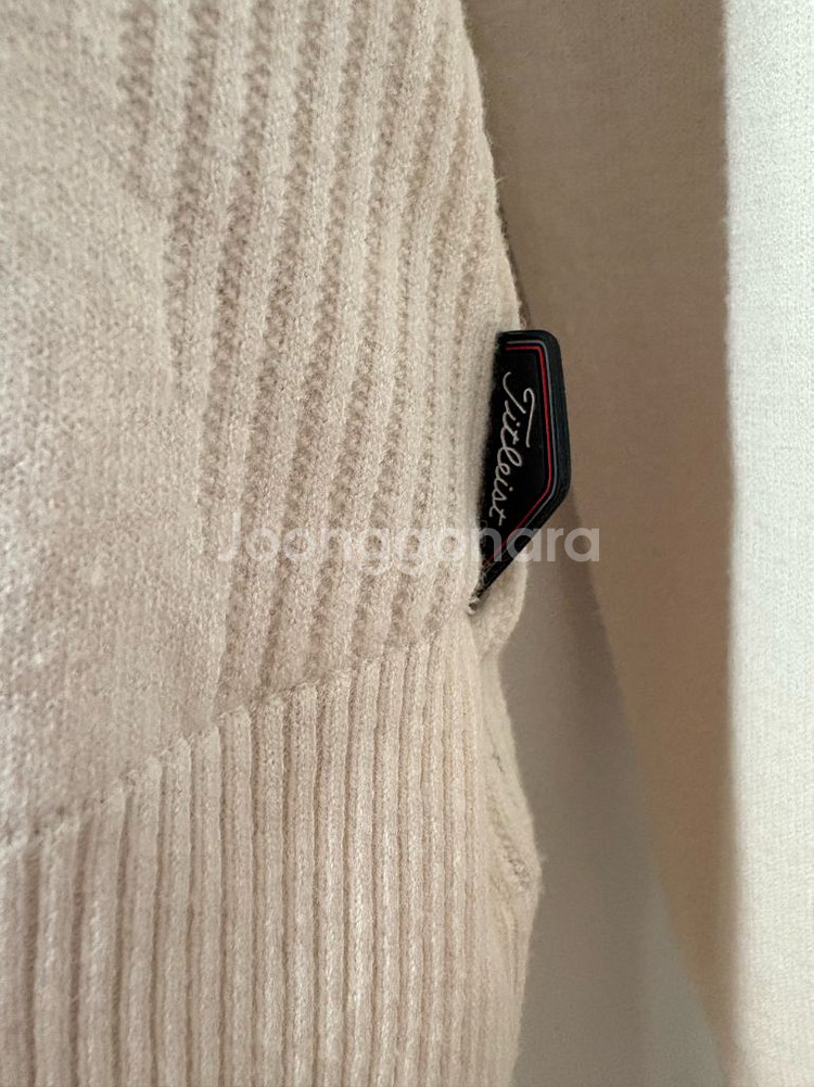 정품 타이틀리스트 방풍 목폴라니트 여성--4