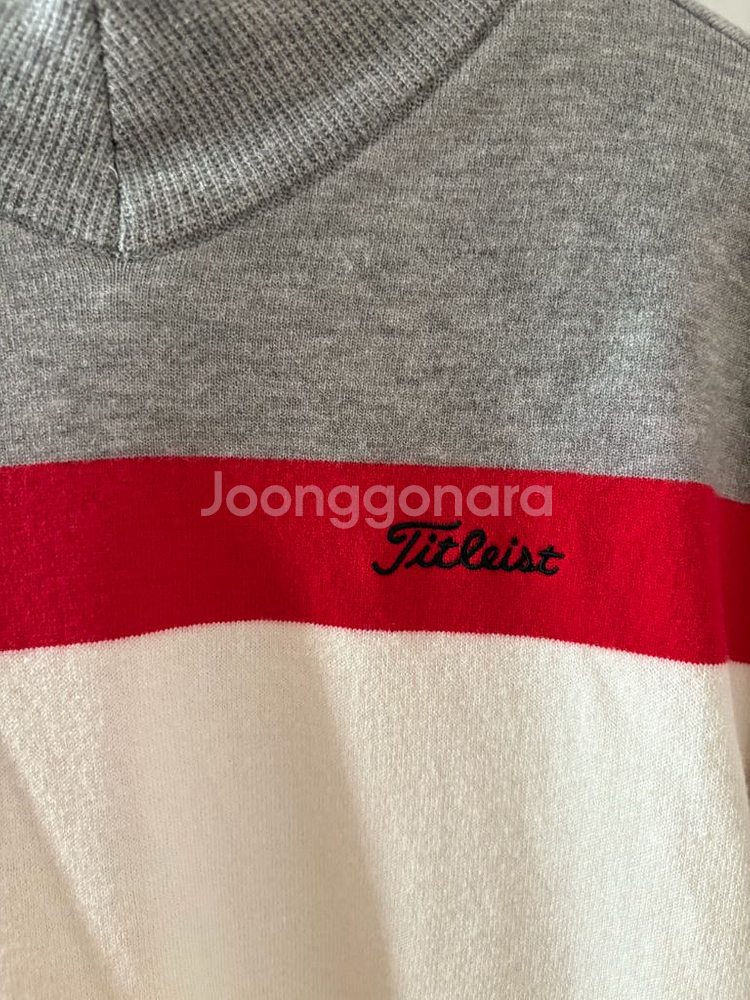 정품 타이틀리스트 방풍 목폴라니트 여성--2
