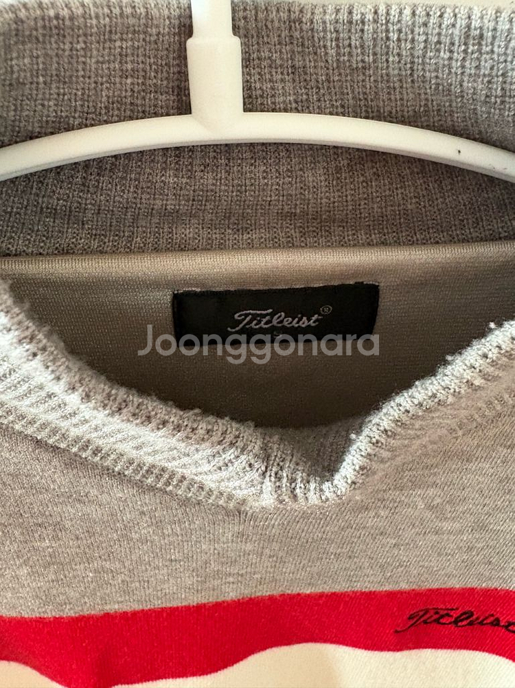 정품 타이틀리스트 방풍 목폴라니트 여성--3