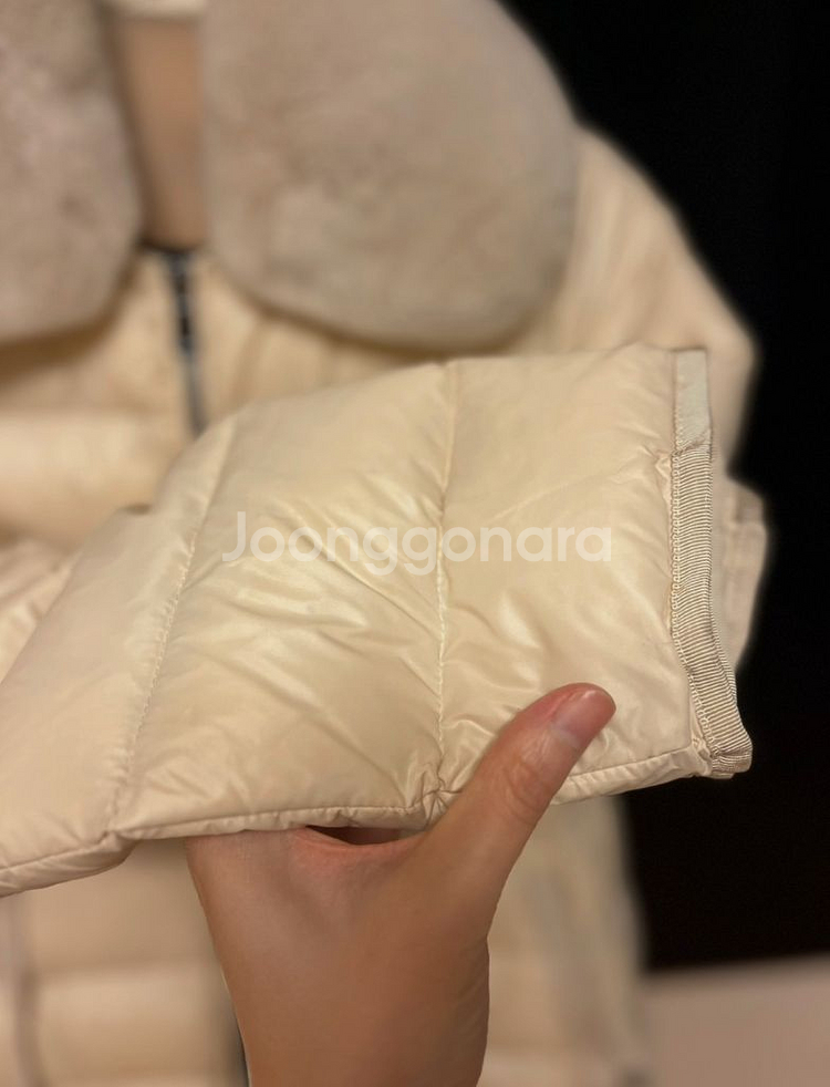 데일리룩 몽패딩 베이지 66-77--4